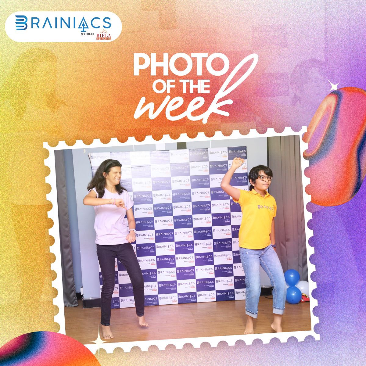 With Birla Brainiacs Hybrid Activities, your child gets the best of everything, from studies and art to sports and dance!

#Brainiacs #BirlaBrainiacs #HybridLearning #Homeschooling #Education #HybridEducation #CambridgeCurriculum #StudentPhoto #PhotooftheWeek