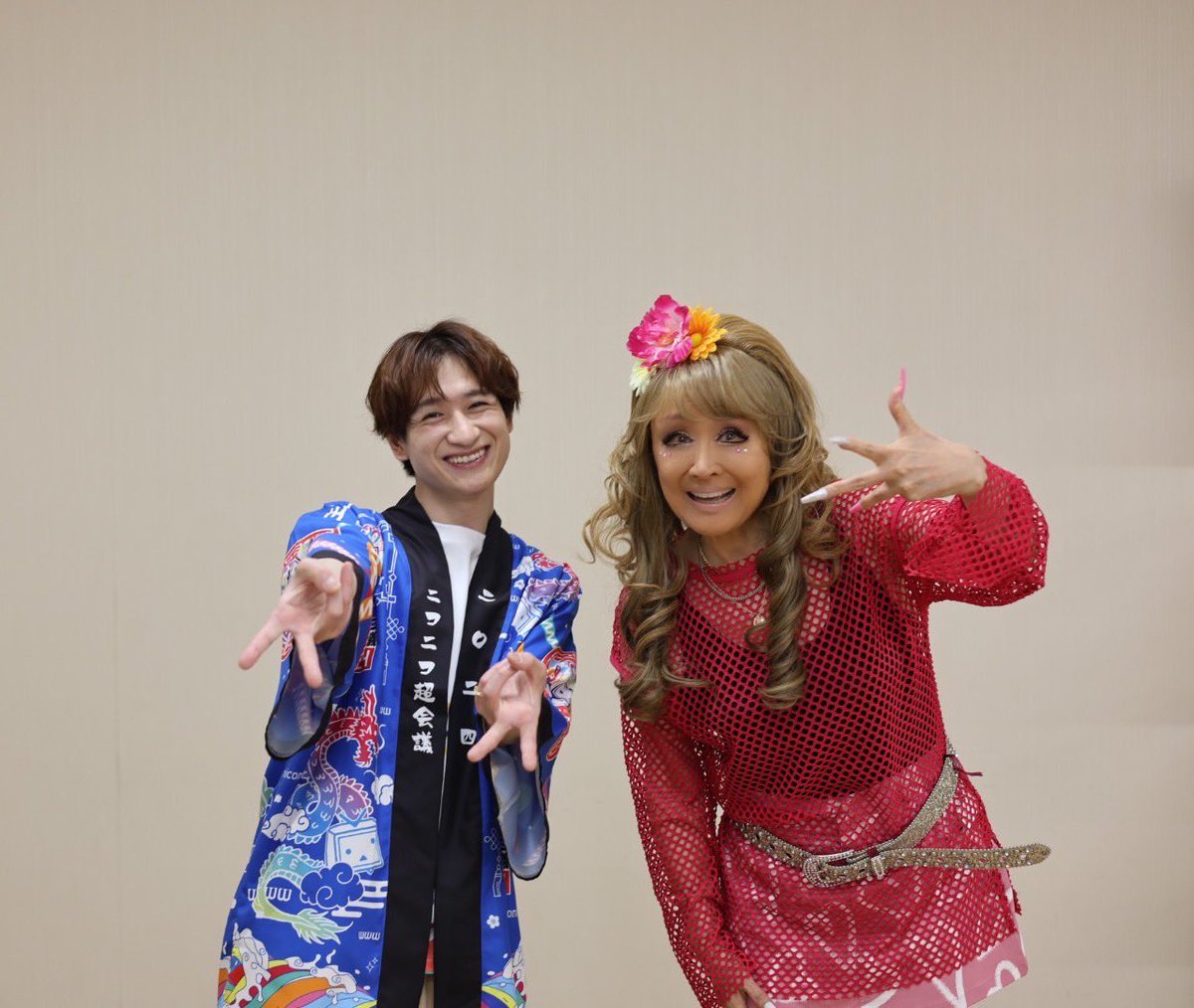 小林幸子さんに会ったー！ ニコ超楽しんでるぜー！！ #ニコニコ超会議2024 #さちぴ #としぴ