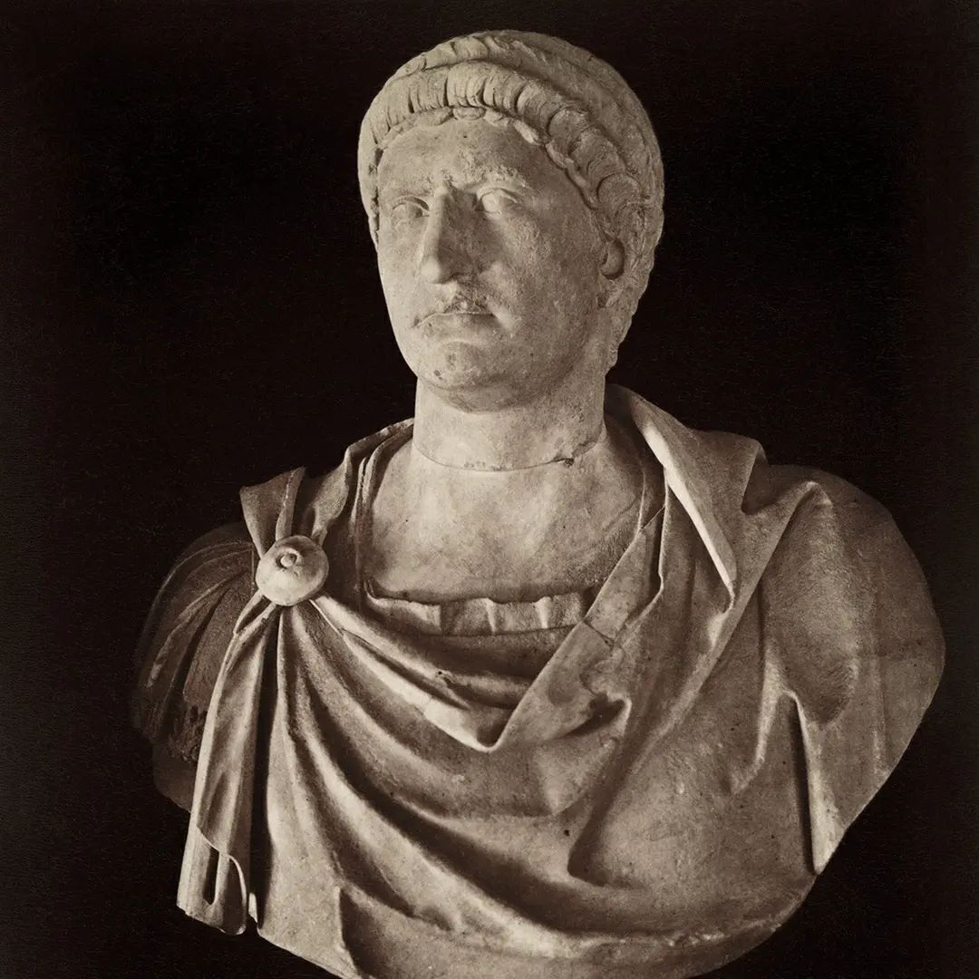 A bust representing Otho and his image on profile on an intaglio