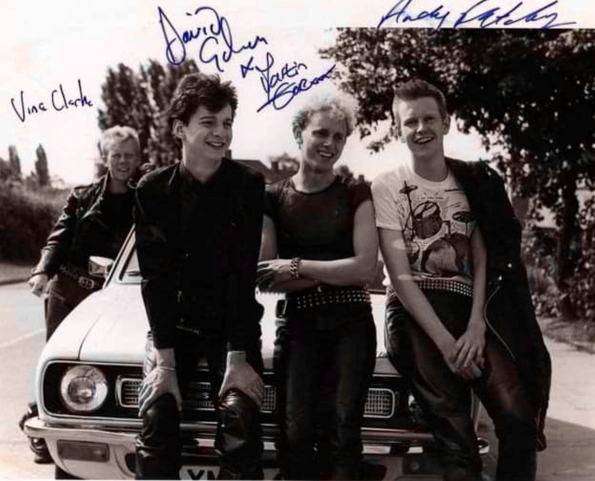 Superstar_Cars's tweet photo. 53 years ago today, British Leyland launched the Morris Marina, to decidedly mixed reviews. 

📷 Here’s an unlikely combination, Depeche Mode and a Marina back in 1980 (Mute press photo). 

#DepecheMode @NewWaveAndPunk
#RIPFletch https://t.co/KajgK1ILEf