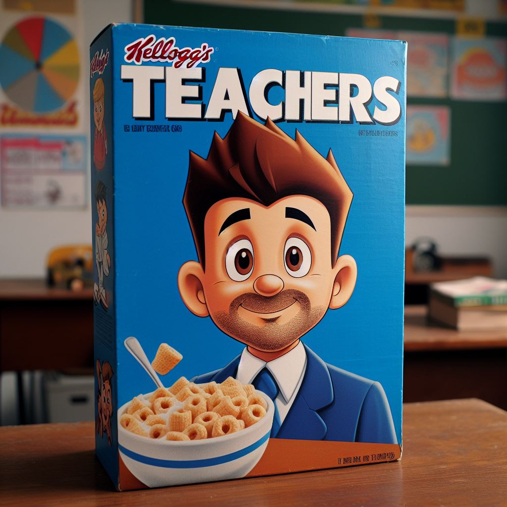 On a sleepy Sunday morning I have quite the unique @MSFT365Designer prompt for you folks....

A @KelloggsUS cereal box! 🥣

Prompt template in the thread below.
#AIinEDU #edguardians #AIart #breakfast