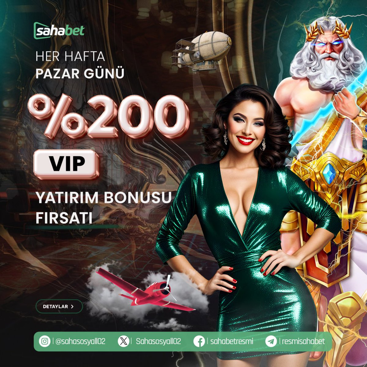 🌉BUNU BİLİYOR MUYDUN ? 🌉 💰VİP Olmak Çok Avantajlı 💰Her Pazar Günü %200 Bonus 💵%200 - 10.000 TL Bonus Fırsatı Ayağınıza Geldi! 👑Silver , Gold ve Platinum 💎Haftalık Ekstra %10'a Varan Kayıp Bonus! 💎Her Hafta 900'e Varan Freespin 💎Günlük Limitsiz Çekim İmkanı