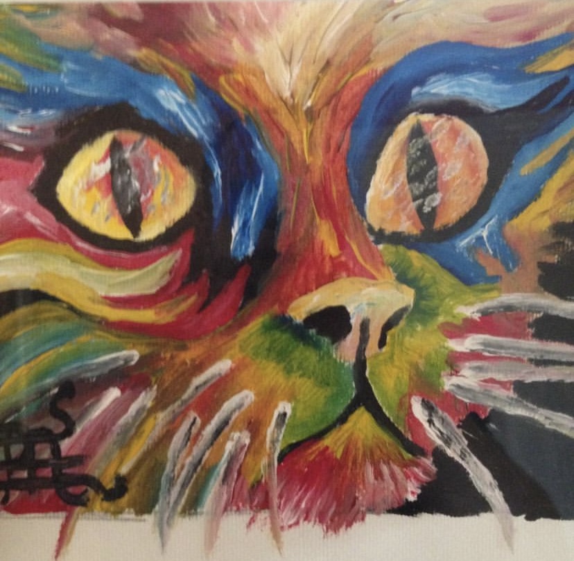 Colorful cat – Acrylic on paper – 2015 – sold

Colorful Cat (2015)' is a lively acrylic painting on paper that portrays a cat in a burst of vibrant colors.
#AcrylicOnPaper #CatArt #Art2015 #ColorfulArt

travel-war.co.uk/fine-art-galle…