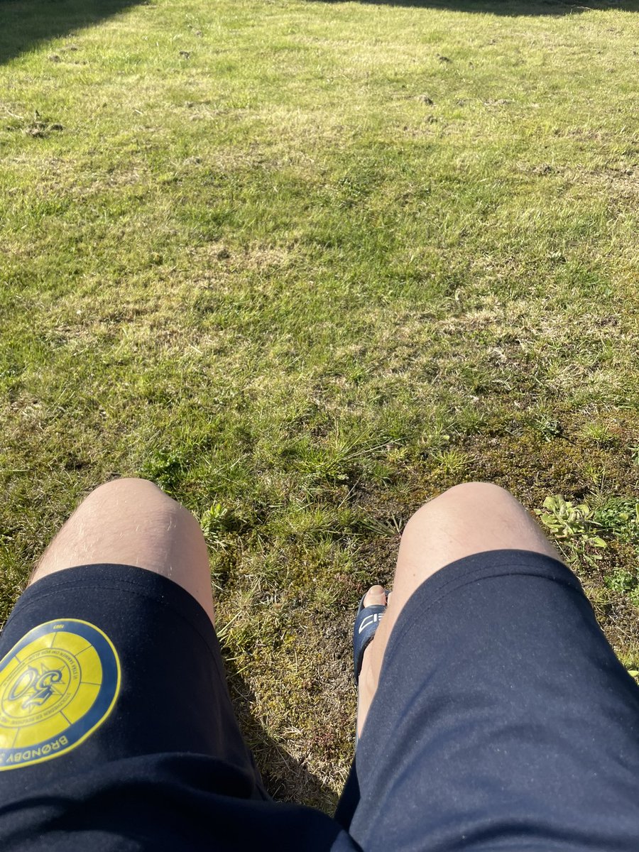 Plenum79's tweet image. "Is it a bird? Is it a plane? Nej, det er bare mig, der lufter mine hvide sommerben! 💛💙 
#sommer2024 #brøndby 
#hvideben
