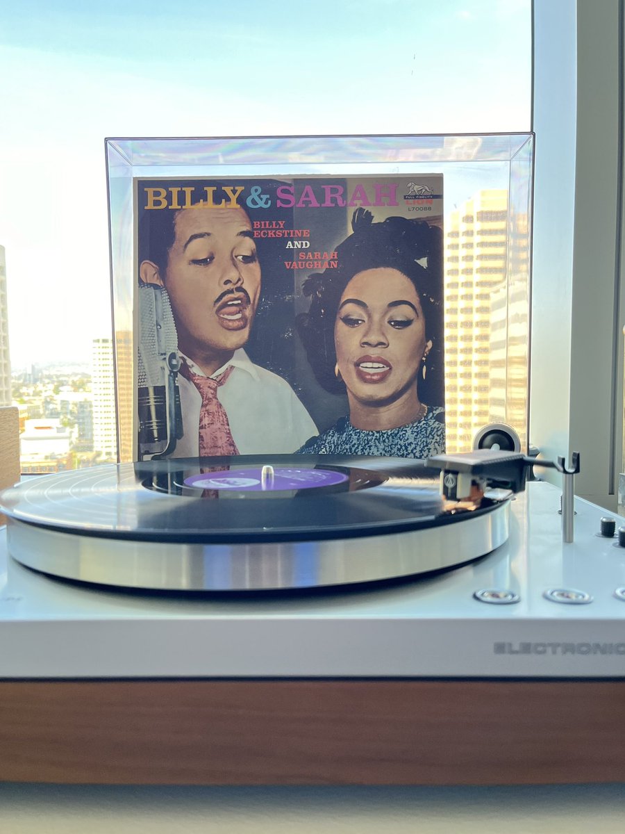 Billy & Sarah #BillyEckstine and #SarahVaughan #Jazz Sundays!