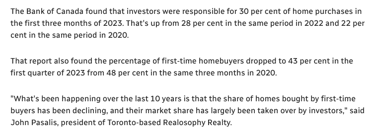 One of the fundamental challenges of the housing crisis is that homes have become increasingly more about wealth generation than creating somewhere to live in comfort and health cbc.ca/news/business/…