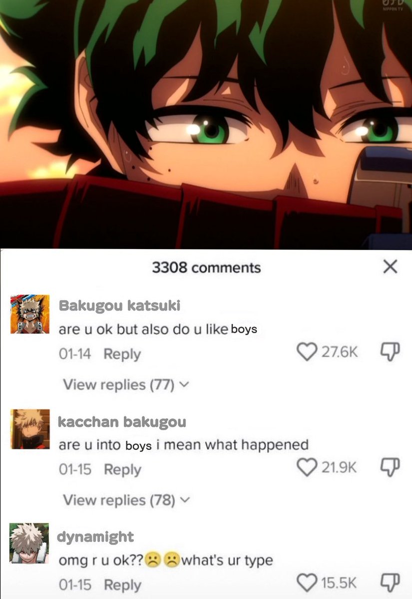 M4dG4rl's tweet photo. Bakudeku https://t.co/8uOLbUUjs7