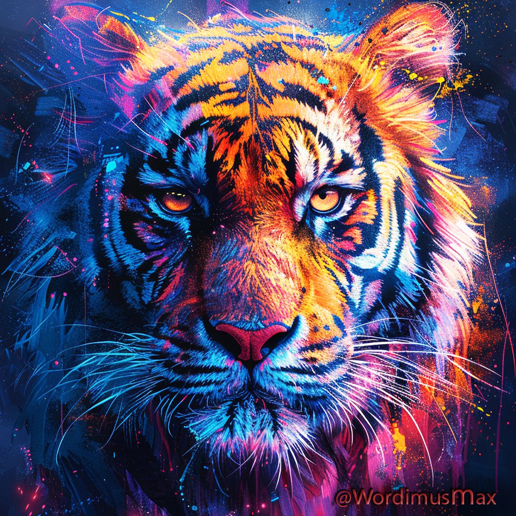 Tigers are the largest and strongest of all wild cats, with Amur tigers capable of reaching up to 10 feet in length and weighing over 600 pounds.🟠🔵🟣 🌮🐈 #TigerFacts #WildCats #AmurTigers #AiArtwork