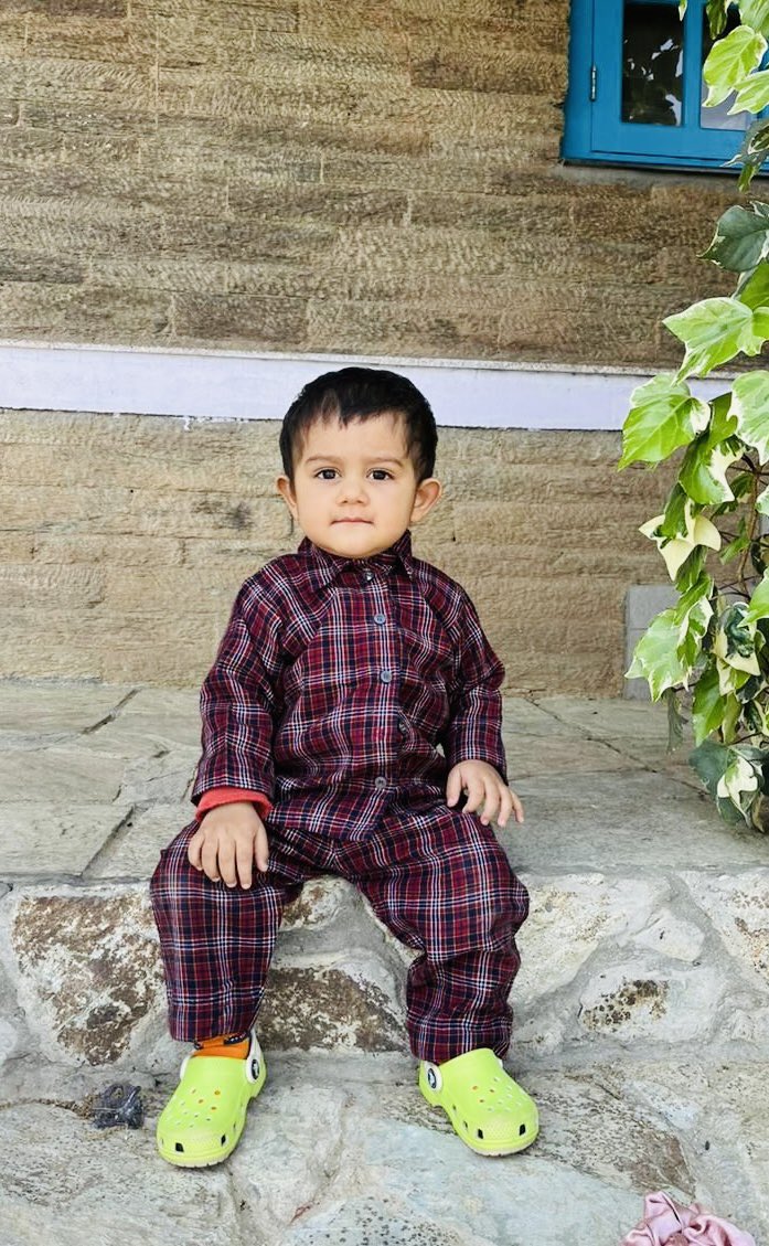 My Grandson RAM at 1.2 years old ready to go to school ! Totally independent now!