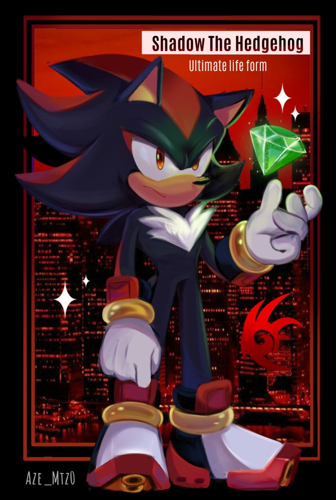 #ShadowTheHedgehog #Shadow  
✨