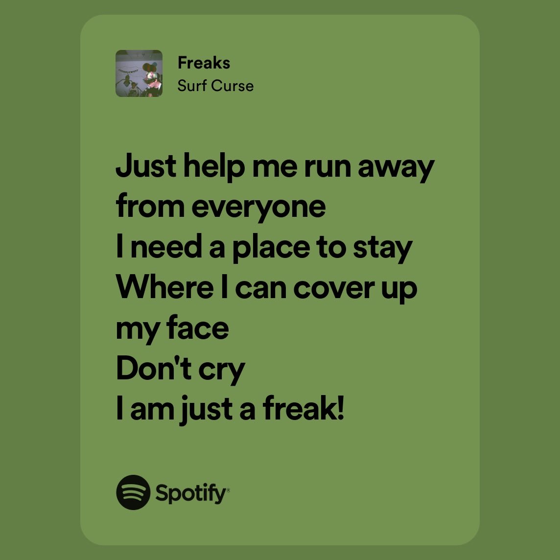 i am just a freak! open.spotify.com/track/7EkWXAI1…