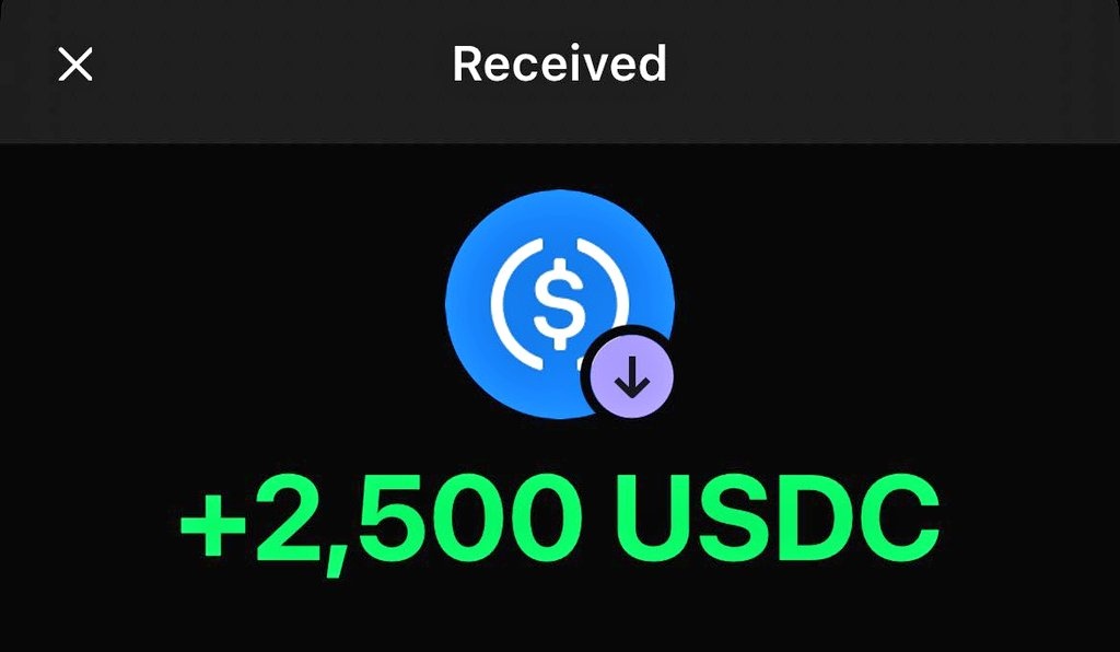 OpenEx_updates's tweet photo. Giving away $2500 USDC 💰💸

Like❤, Follow 🫂 &amp; retweet 🎁

Drop your $SOL address 👇

5x winners ~ 24 hours only ⏰ https://t.co/XTtU61xPR1