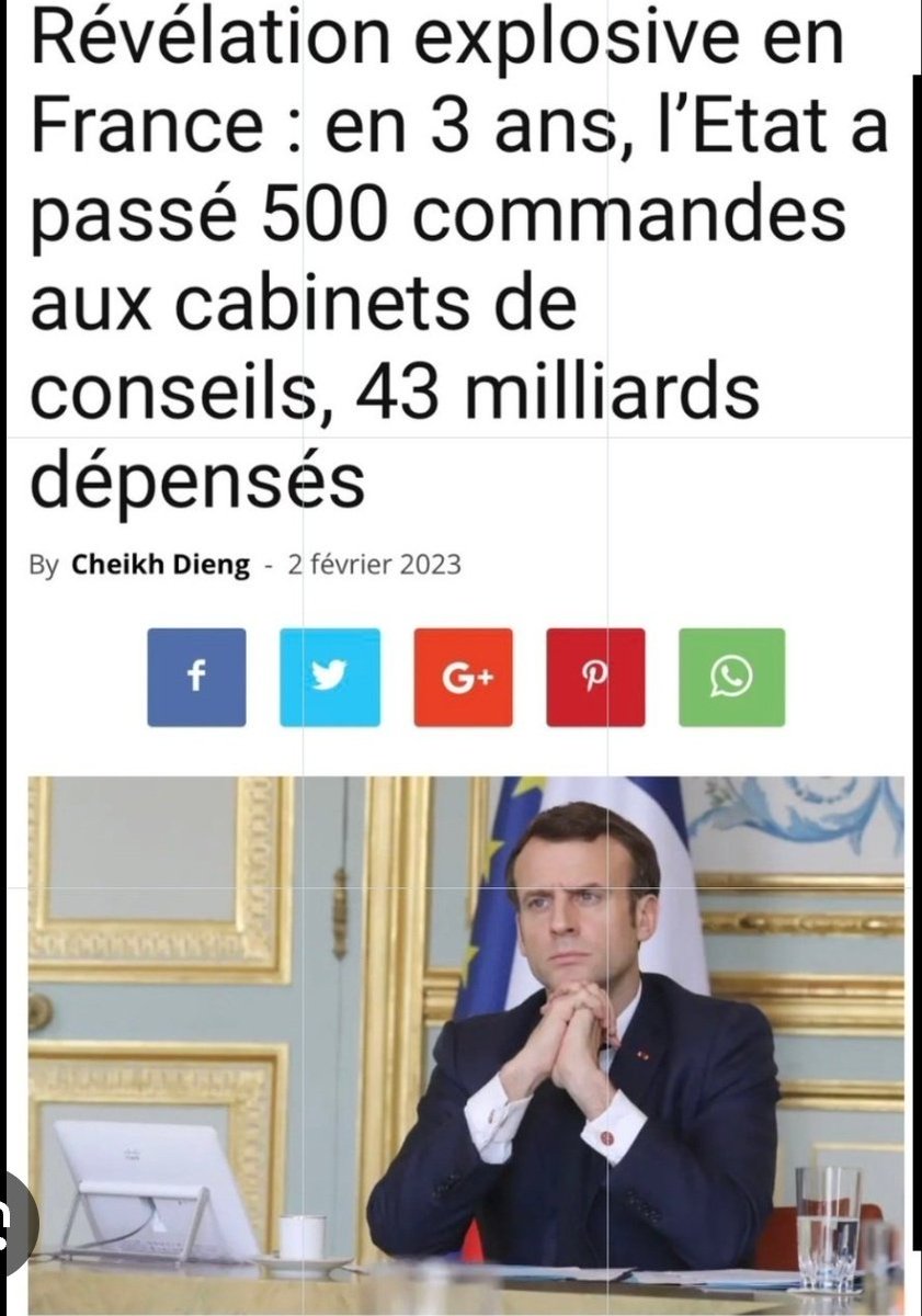 Tout est FAUX chez @EmmanuelMacron.
💰La seule chose de vraie c'est les milliards d'€ qu'il prend dans la poche des Français pour donner à ses copains de chez @McKinsey.
👉Je ferai barrage à @EmmanuelMacron aux #Europeennes2024 !