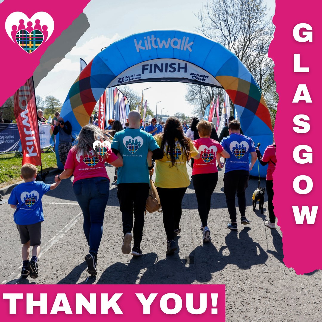 Good luck to everyone taking part in the Glasgow Kiltwalk today! We would like to say a huge THANK YOU to those walking for WhoCares?Scotland. Your support means so much to our Care Experienced community. #kiltwalk #whocaresscotland