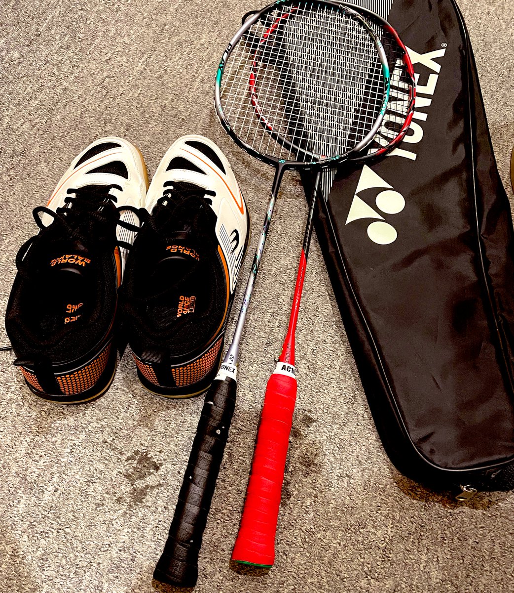 Game na naman…with random people #Badminton #Davao