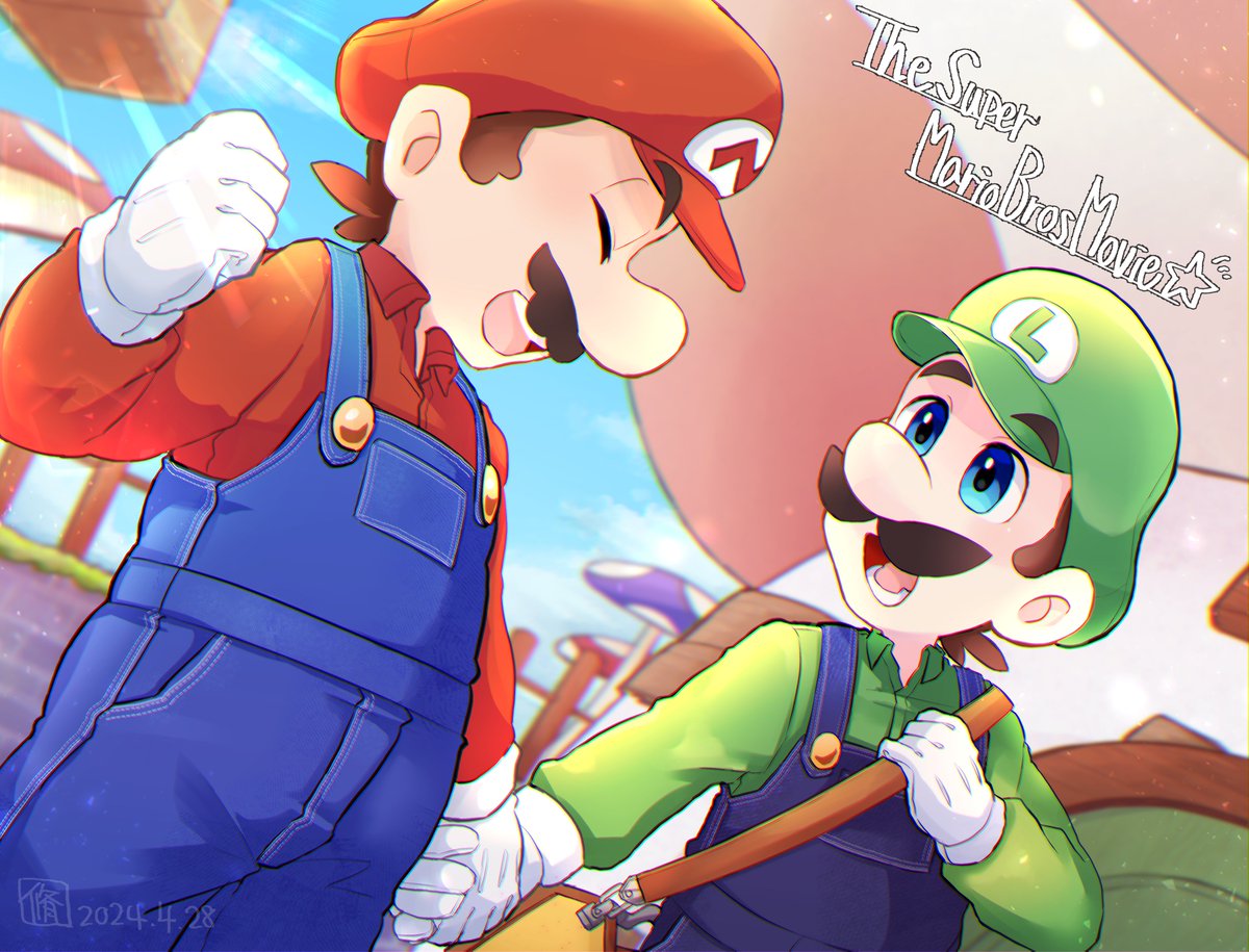 ムビ日本公開一周年！最高映画ありがとう～！
#TheSuperMarioBrosMovie
#マリオ映画