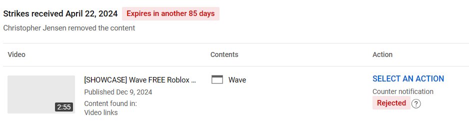 BaconBossScript's tweet photo. @FurkyRB @TeamYouTube @TeamYouTube 
I sent appeal 3 times
but same result.... https://t.co/wRSIMWDt4q