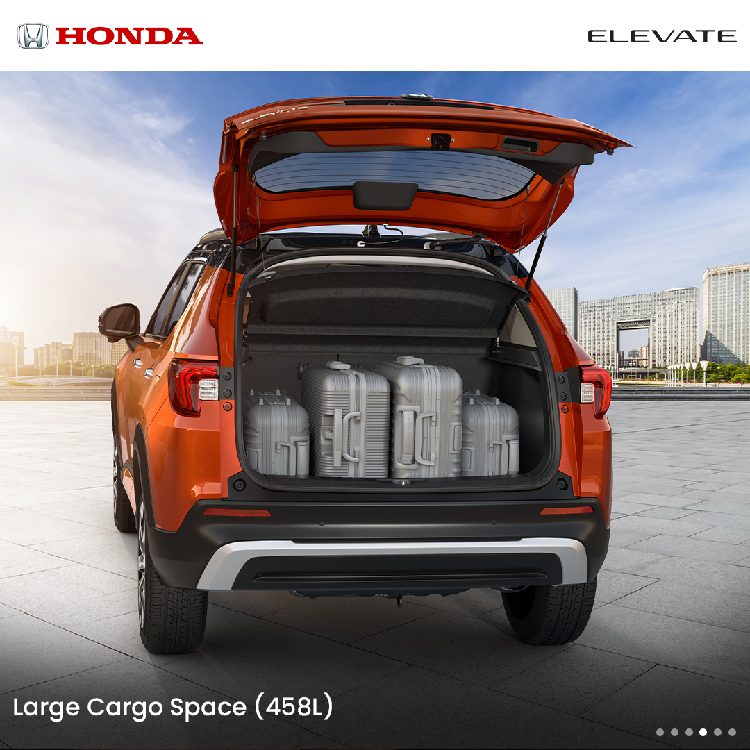 Discover elegance redefined in every curve. Experience the progressively crafted interiors of the Boldly stylish all-new Honda Elevate.

Know more: bitly.ws/3hIXD

#YouAreTheChase #HondaElevate #HondaCars #HondaCarsIndia