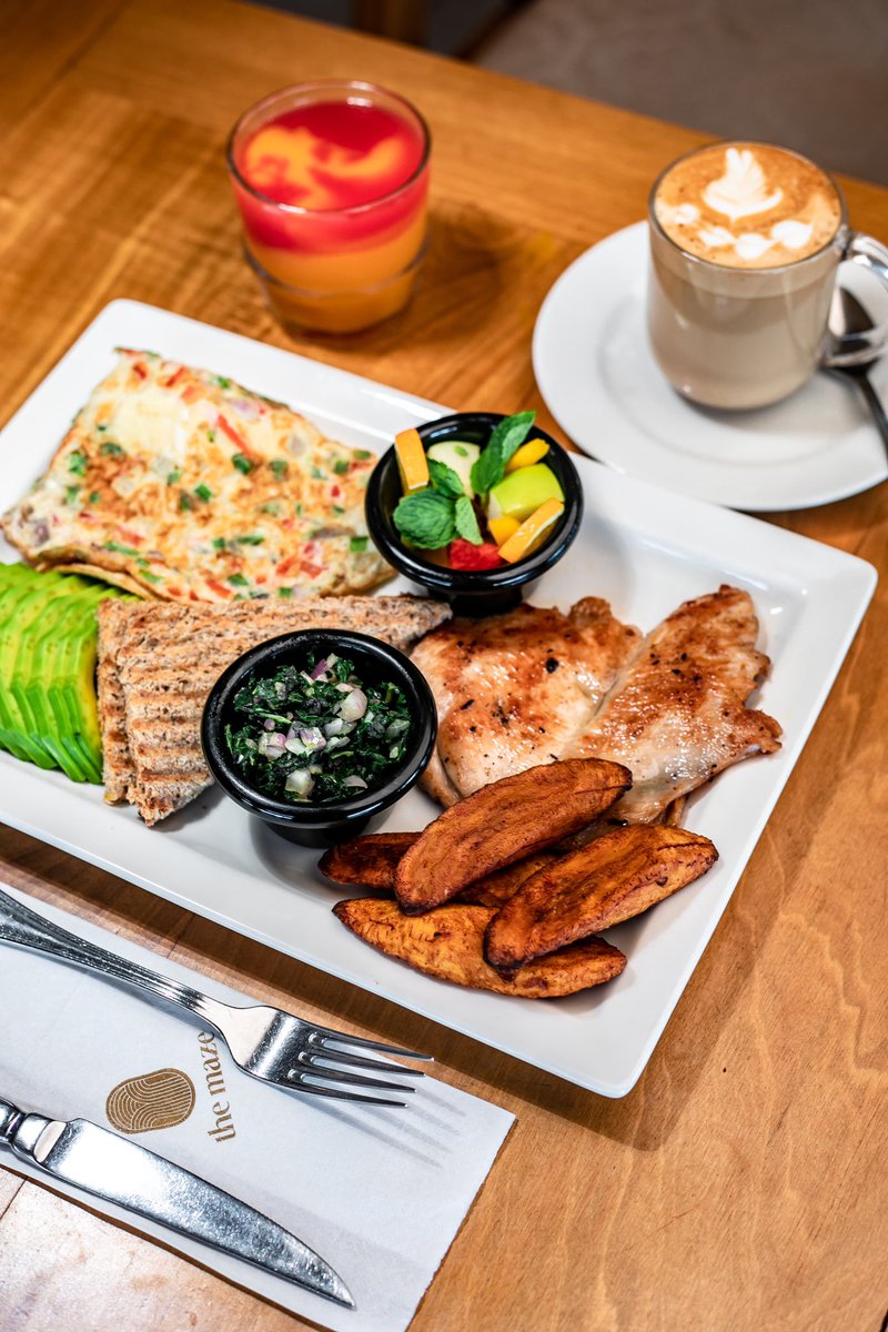 Having a lazy Sunday? 💤Order in a delicious breakfast/brunch via @Glovo_UG. 📸: The Maze Fit Breakfast 📍Forest Mall, Lugogo.