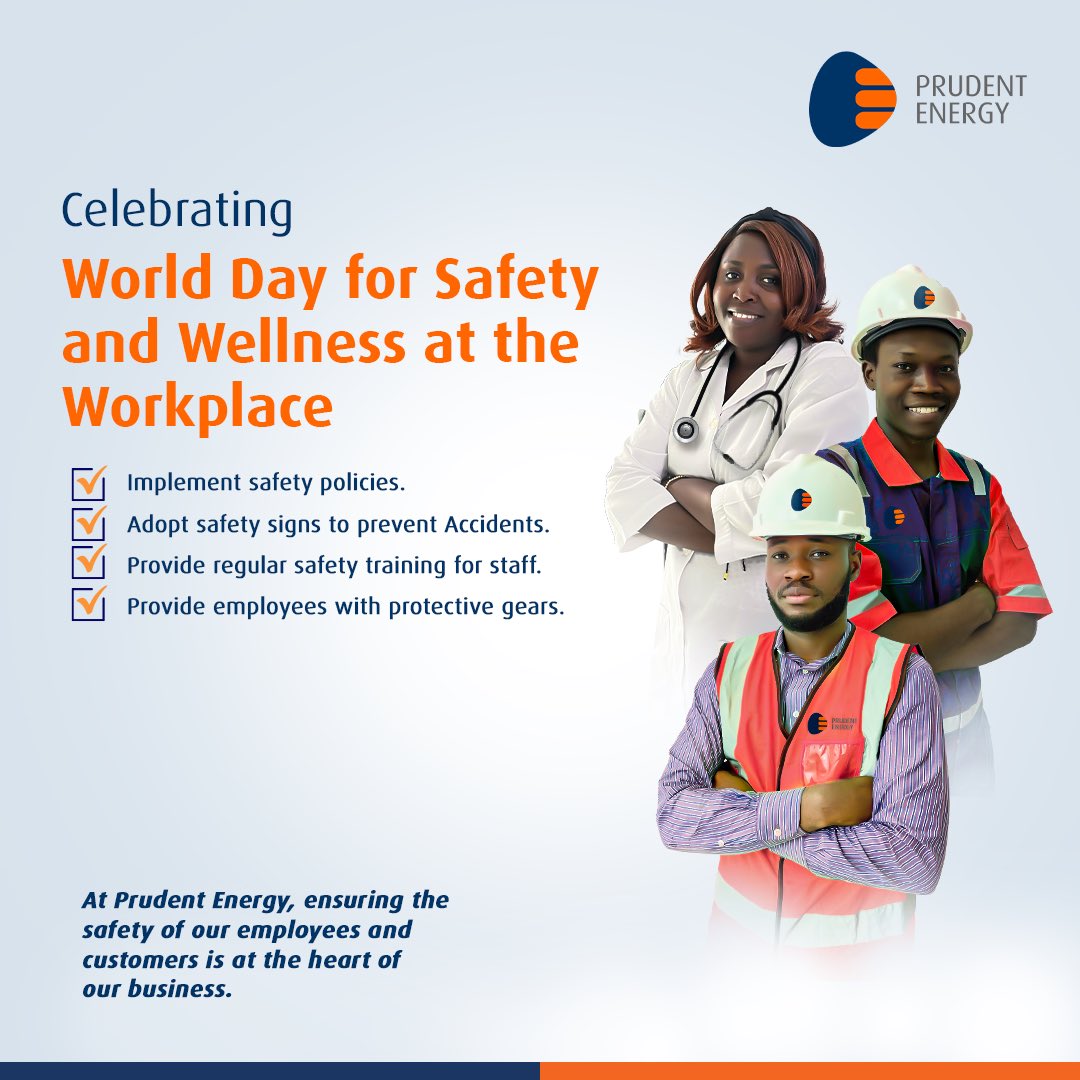 It’s world day for safety &amp; wellness at the workplace! 

As an organization that prioritizes the safety &amp; health of all our stakeholders, we are focused on ensuring the safety and health of all our stakeholders in the constantly changing climate. 

#ThinkPESLThinkSafety