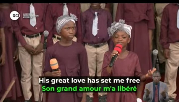 folabipriscilla's tweet photo. I love the children soloist voice 💜
#GCKinAba 
#GlobalCrusadewithKumuyi https://t.co/IEh62mlhq5