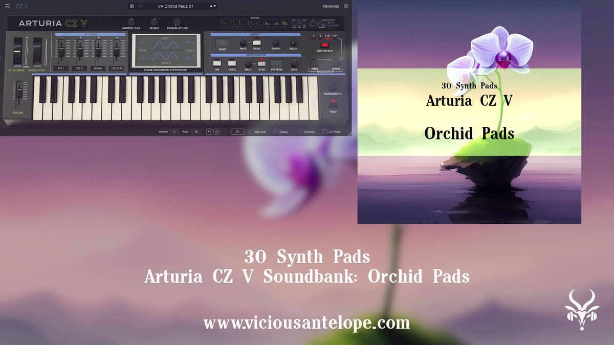 New pack for @ArturiaOfficial CZ V and Analog Lab V

viciousantelope.com/product-page/o…

#VST #MusicProduction #SoundDesign #AudioEngineering #MusicTechnology #StudioGear #MusicSoftware #DigitalAudioWorkstation #Plugins #Synthesizer #ElectronicMusic #BeatMaking #arturia #casio
