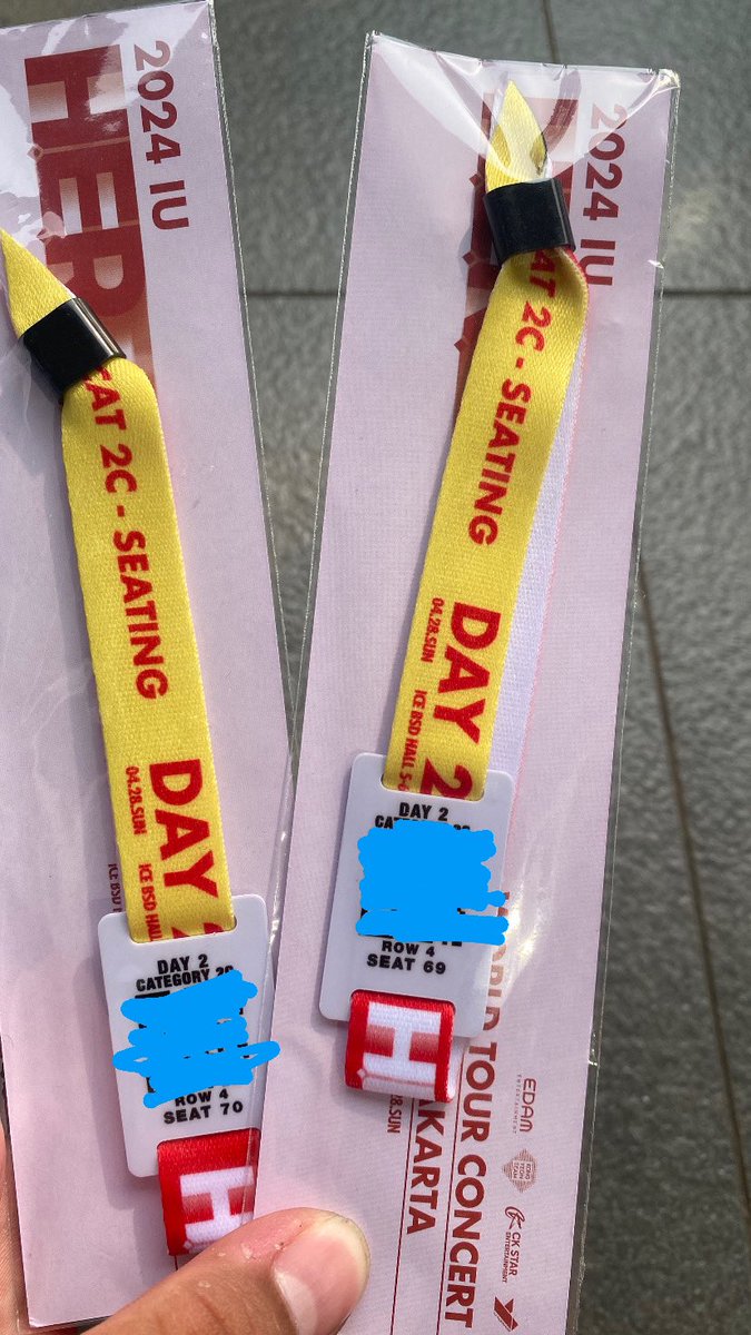AdiRahadiPutra's tweet photo. WTS
tiket IU
CAT 2C
Row sebelahan
dm untuk COD Venue sekarang
#IUinJakarta #HEREH_WORLD_TOUR_IN_JAKARTA https://t.co/sOGMrSFdDc