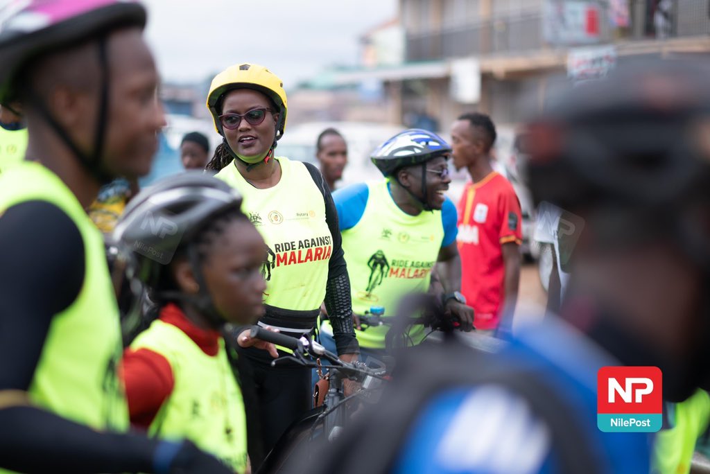 Together, let’s roll out a world without malaria #RideAgainstMalaria. 

#NBSportUpdates | @RcKisaasiKyanja