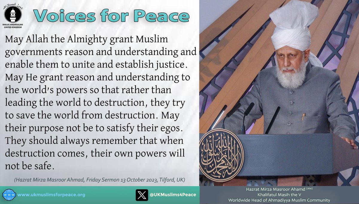 UKMuslimsforPeace (@ukmuslims4peace) on Twitter photo 2024-04-28 07:48:56
