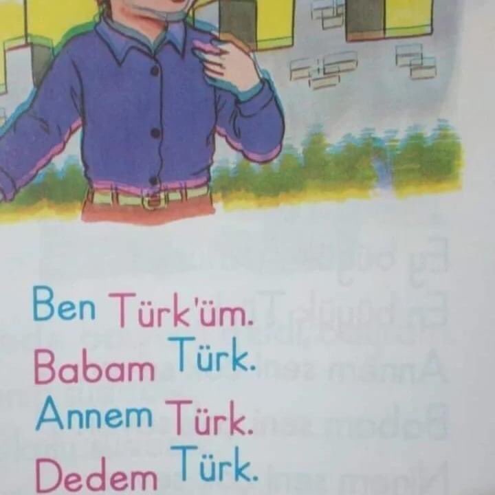 Bir zaman ilkokul kitapları.