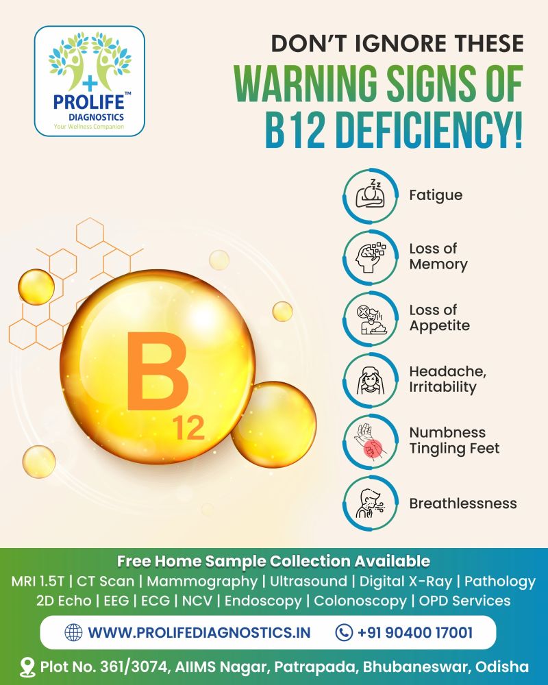 ⚠️ Don't ignore these warning signs of B12 deficiency! Feeling unusually tired? Experiencing tingling sensations or weakness? These could be signs that your body is lacking essential vitamin B12. Don't wait – consult your doctor for proper diagnosis and treatment.