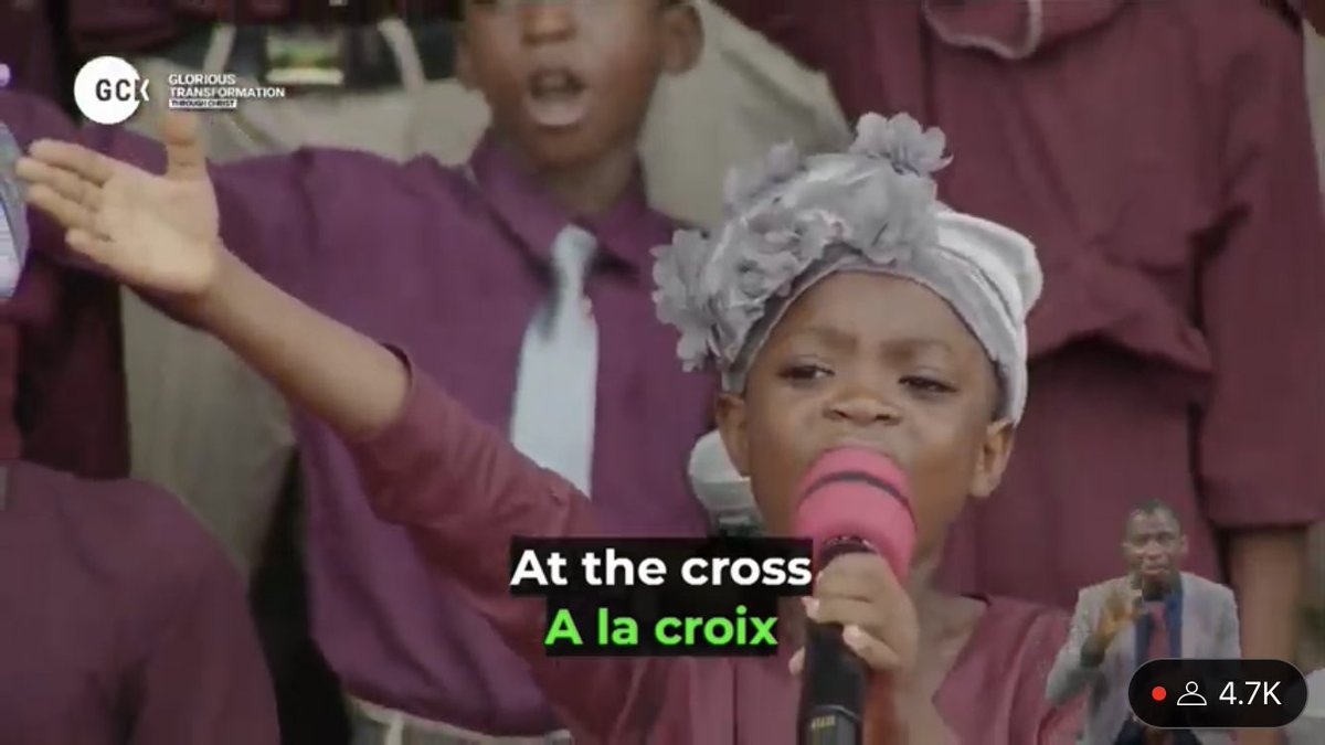 Aba Children Choir, especially this Soloist, please take your flowers.💐💐💐💐💐💐

#GCKinAba 
#GlobalCrusadeWithKumuyi