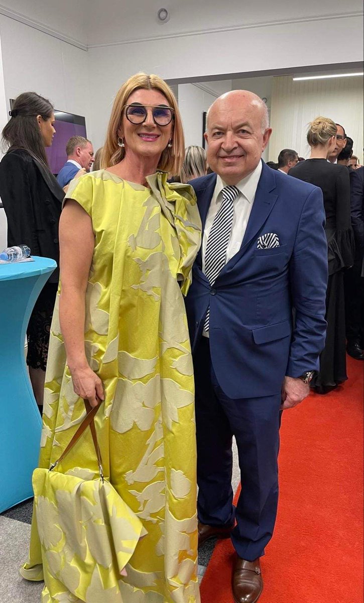 The Embassy of Slovenia in Dublin hosted an exclusive diplomatic event 'Diplomacy and Fashion' on April 25, 2024, featuring Slovenian top fashion designer Maja Štamol.

#DiplomacyAndFashion #SlovenianDesign #FashionEvent #DublinFashion #CulturalDiplomacy #SloembassyDublin