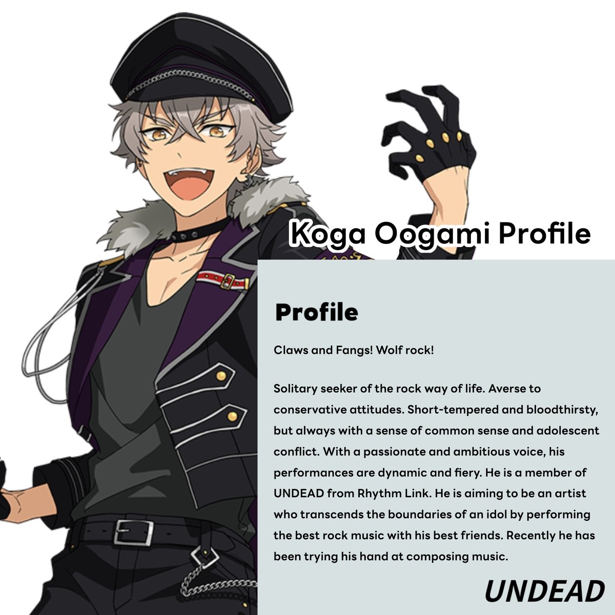 -Koga Profile Update-

They put Songwriting on his Hobby now😭❤️