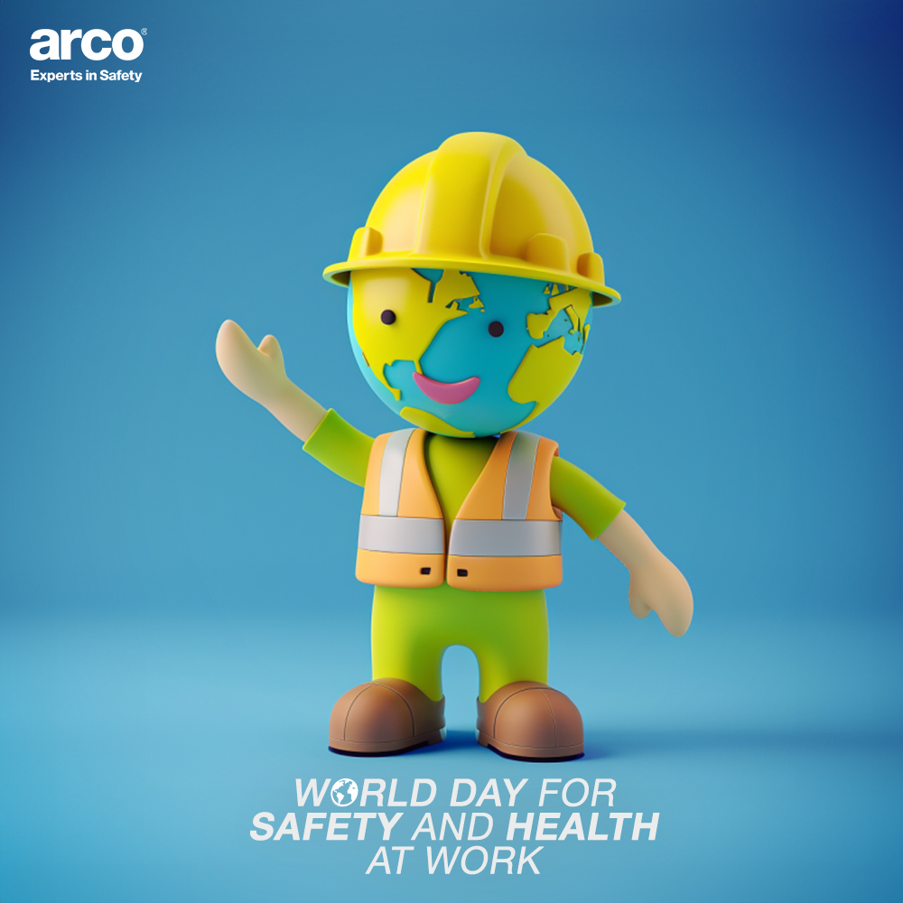 ArcoSafety's tweet image. Today marks World Day for Safety and Health at Work! 🌍💼

 At Arco, we're proud to prioritise the well-being of our team members every day. Let's continue to work together to create safe and healthy environments for everyone. 

#SafetyFirst #HealthAtWork #WorldDay
