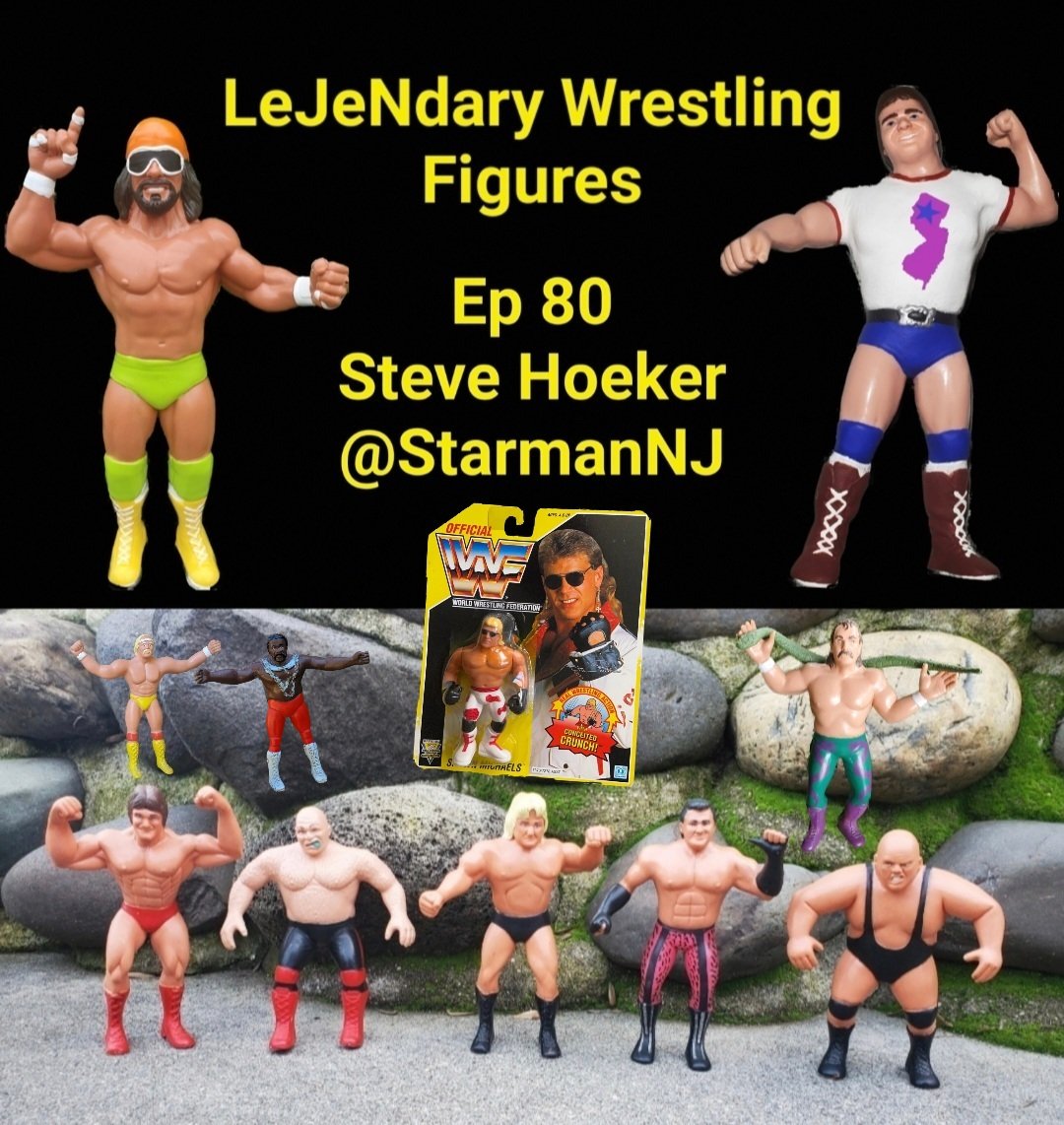 Check out Ep 80 of LeJeNdary Wrestling Figures with Steve Hoeker @StarmanNJ. We talk wrestling fandom, figures our #FigLife friends, 80s Wrestling Con 5, another 'Andre' karaoke request & more. Apple link is on my profile.