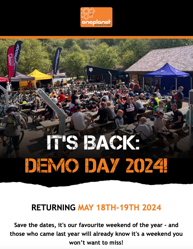 OPALlandegla's tweet photo. Only three weeks to go until our Demo weekend 
18th &amp; 19th of May..
https://t.co/wMh34AzCwU
#mtb #mtblife #northwales https://t.co/oFp2wG2xpW