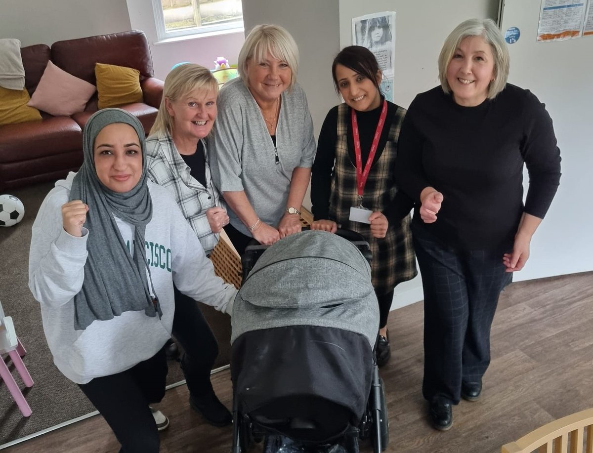 Parents, babies and staff from our Young Parents' Accommodation in Blackburn are preparing for a special sponsored pram push to raise much-needed funds. Read more and please do sponsor them if you're able...❤️ caritassalford.org.uk/pram-push/
