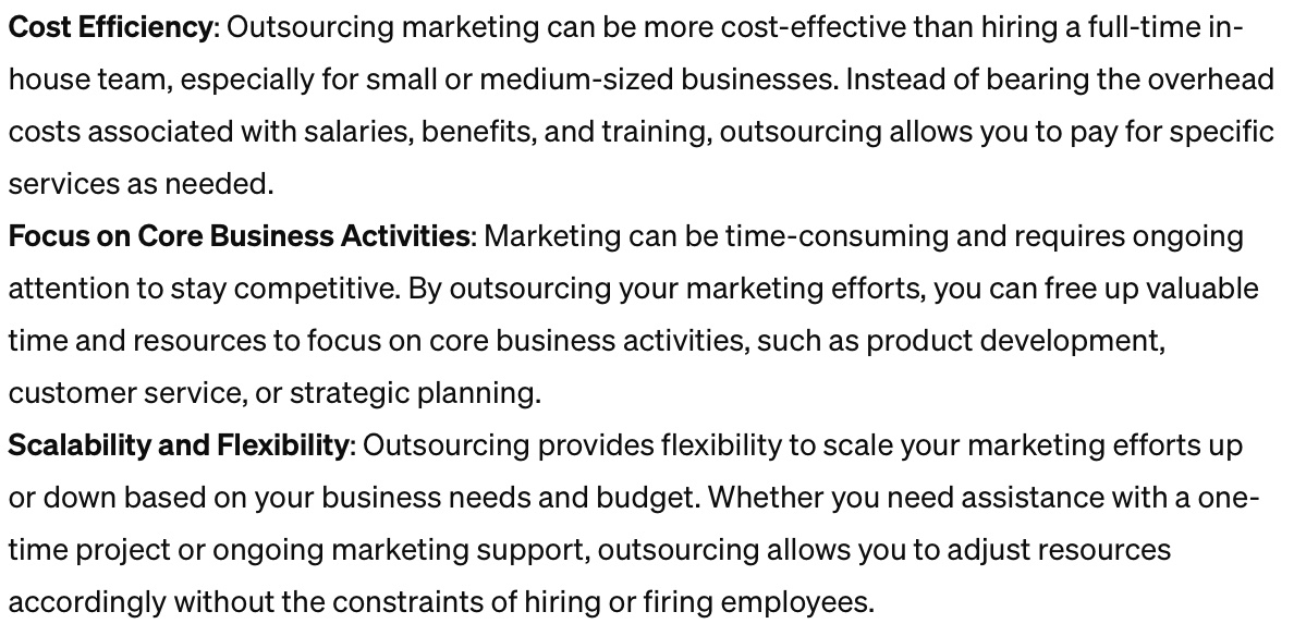 Thinking of outsourcing your marketing to a company like It’s Ideal? We can think of so many benefits of this but here we’ve listed just a few #marketing #marketinghelp #smallbusiness