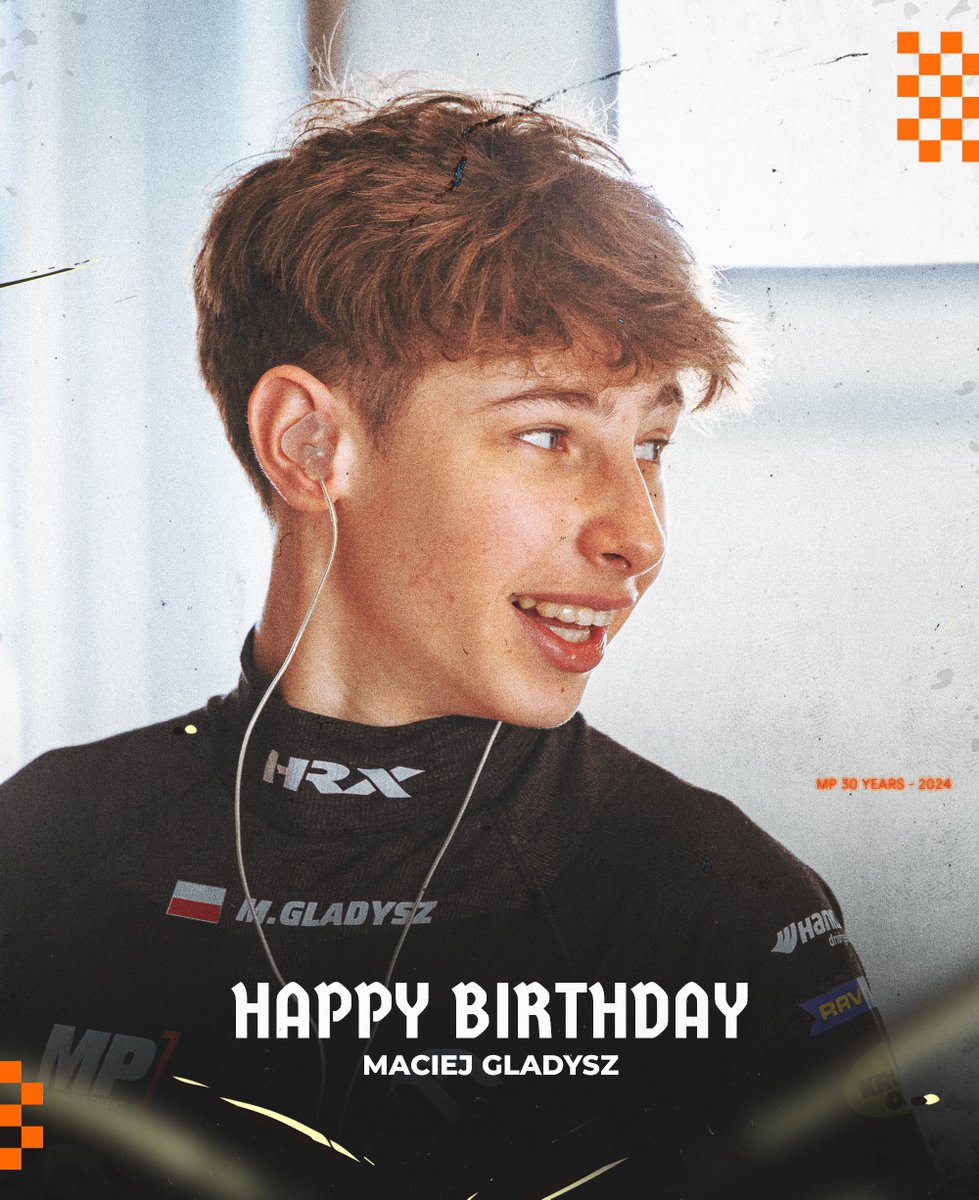 Gratulacje z okazji urodzin 🥳🥳🥳 Maciej celebrates his 16th birthday today!