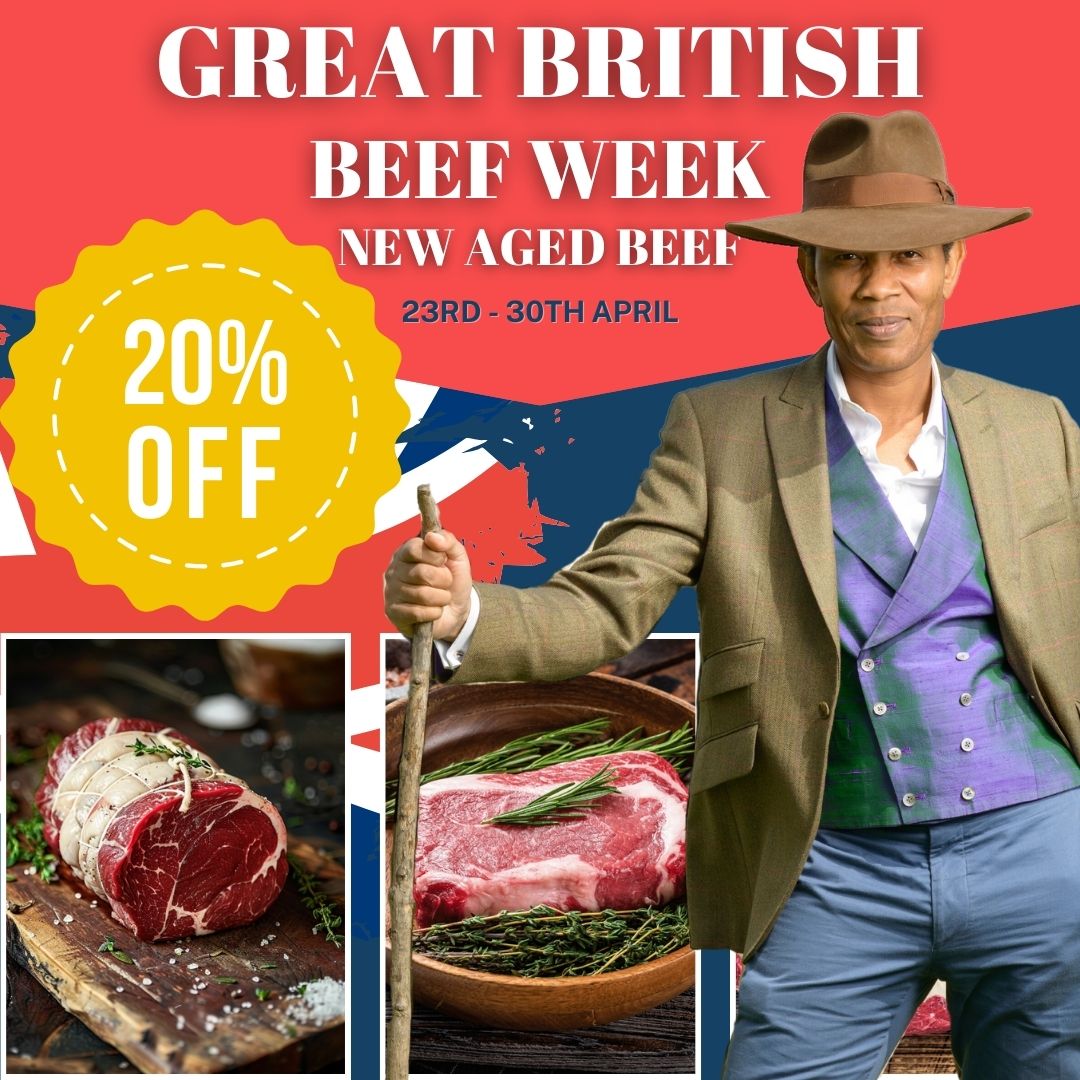 Let's keep the celebration going for Great British Beef Week! Enjoy 20% off our new Aged Beef Range and indulge in the finest cuts. Don't miss out on these fantastic prices as we savour the best tastes of our nation!🥩 theblackfarmer.com/product-catego… #BritishBeefWeek