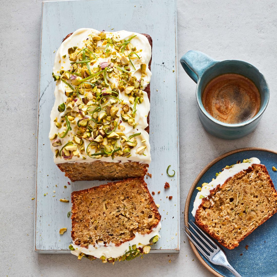 Make your #loafcake extra moist with grated #courgette and zingy lime spr.ly/6018btj3r