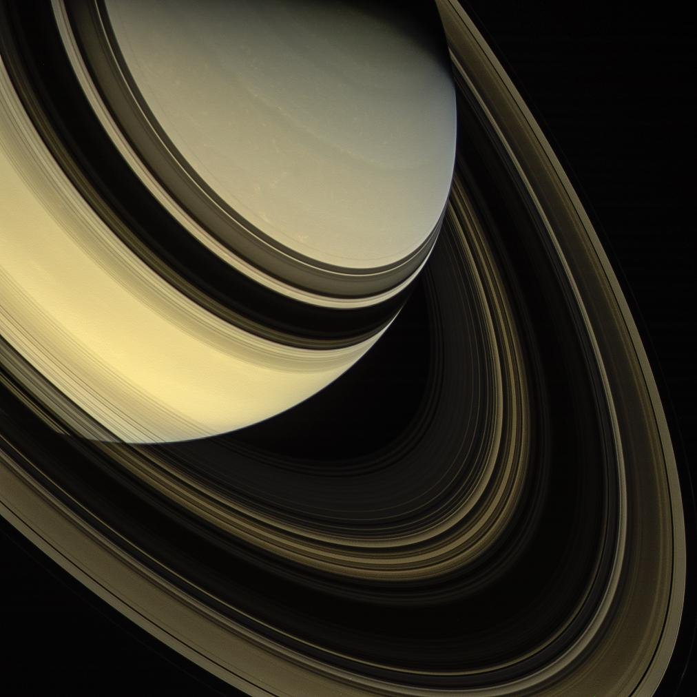Saturn And Its Rings (Credit: NASA/JPL-Caltech/SSI/Kevin M. Gill) NASA