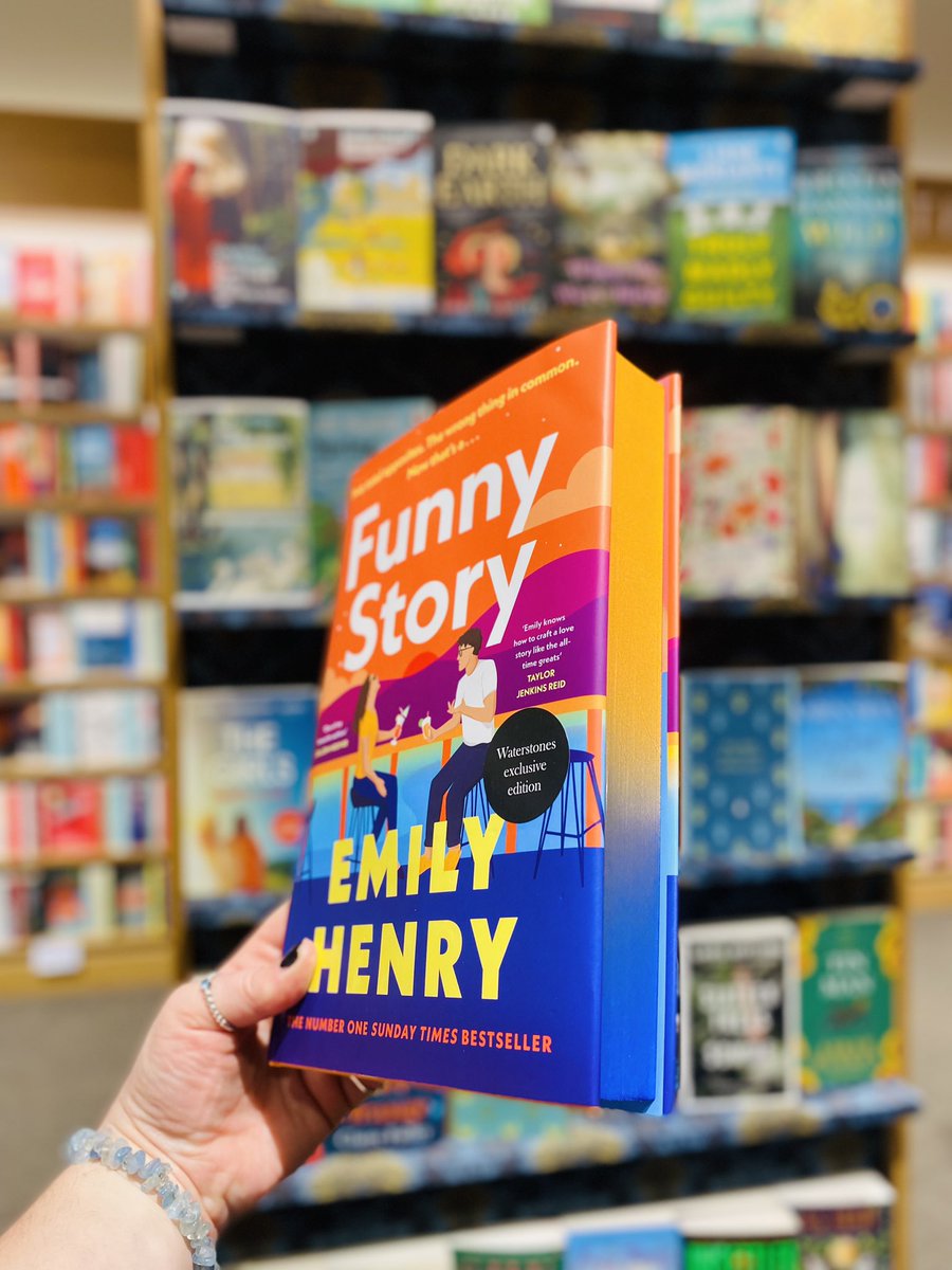 FUNNY STORY by Emily Henry 

From the bestselling author of Happy Place & Book Lovers comes another witty & romantic tale, as two wronged exes hatch a plan to make their former partners’ lives hell.

We have limited copies of the exclusive sprayed edge edition in store! ✨