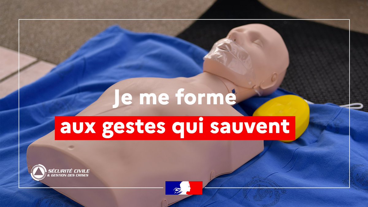 #LeSaviezVous 💗 Chaque minute de massage cardiaque réalisée représente 10% de chance de survie supplémentaire.
⌛️N'attendez plus, formez-vous dès à présent aux #GestesQuiSauvent avec les sapeurs-pompiers ou les associations agréées de Sécurité civile ! 
👉interieur.gouv.fr/Archives/Archi…