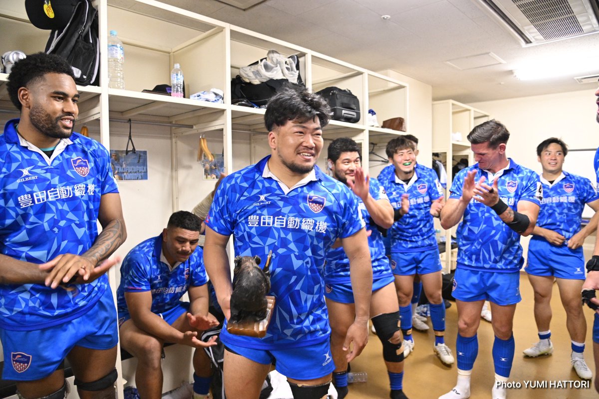 FULL TIME！ 応援ありがとうございました！ NTT JAPAN RUGBY LEAGUE ONE 2023-24 順位決定戦 第2節 🕛4月28日(日) 🆚NECグリーンロケッツ東葛 S愛知 17 - 14 GR東葛 S愛知の勝利です 試合結果🔽 lnky.jp/U7SzExn 【Team Official Photographer】 @arrow_mg #豊田自動織機シャトルズ愛知