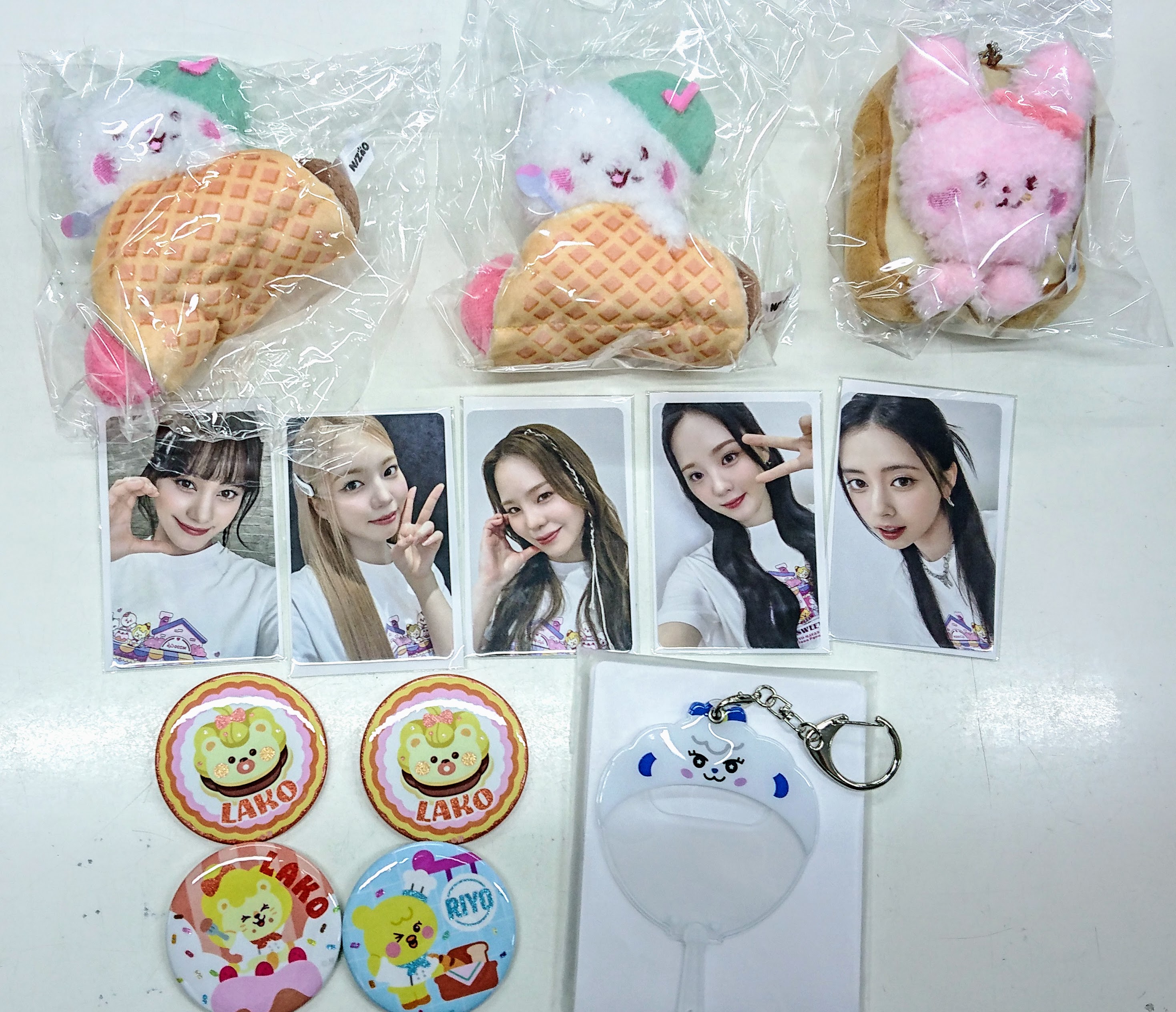 NiziU NIZOO ぬいぐるみバッグ ポップアップストア NiziU ポップアップ