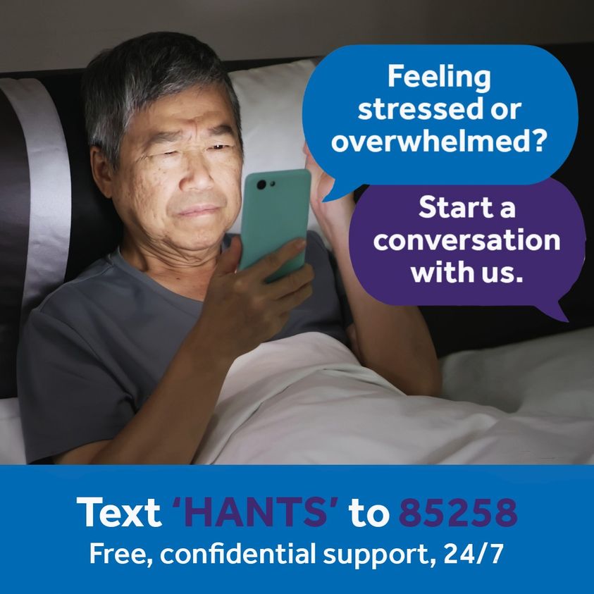 If you're feeling low or struggling to cope, Shout offer free and confidential support at any time of day or night ☀️🌑 Anyone in Hampshire or the Isle of Wight who needs to talk can text ‘HANTS’ to 85258 to be connected to a trained volunteer. 🔗 giveusashout.org