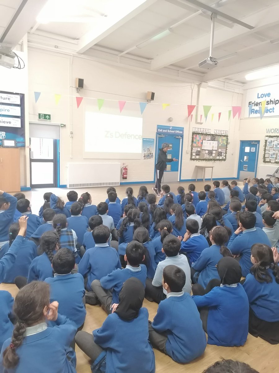 An incredible presentation at St. Michael and St. John Primary School in Blackburn, igniting the passion in our youth to pursue their dreams! Empowering the next generation is crucial for a brighter future. #YouthEmpowerment #DreamBig #Inspiration #EducationMatters #academyzs