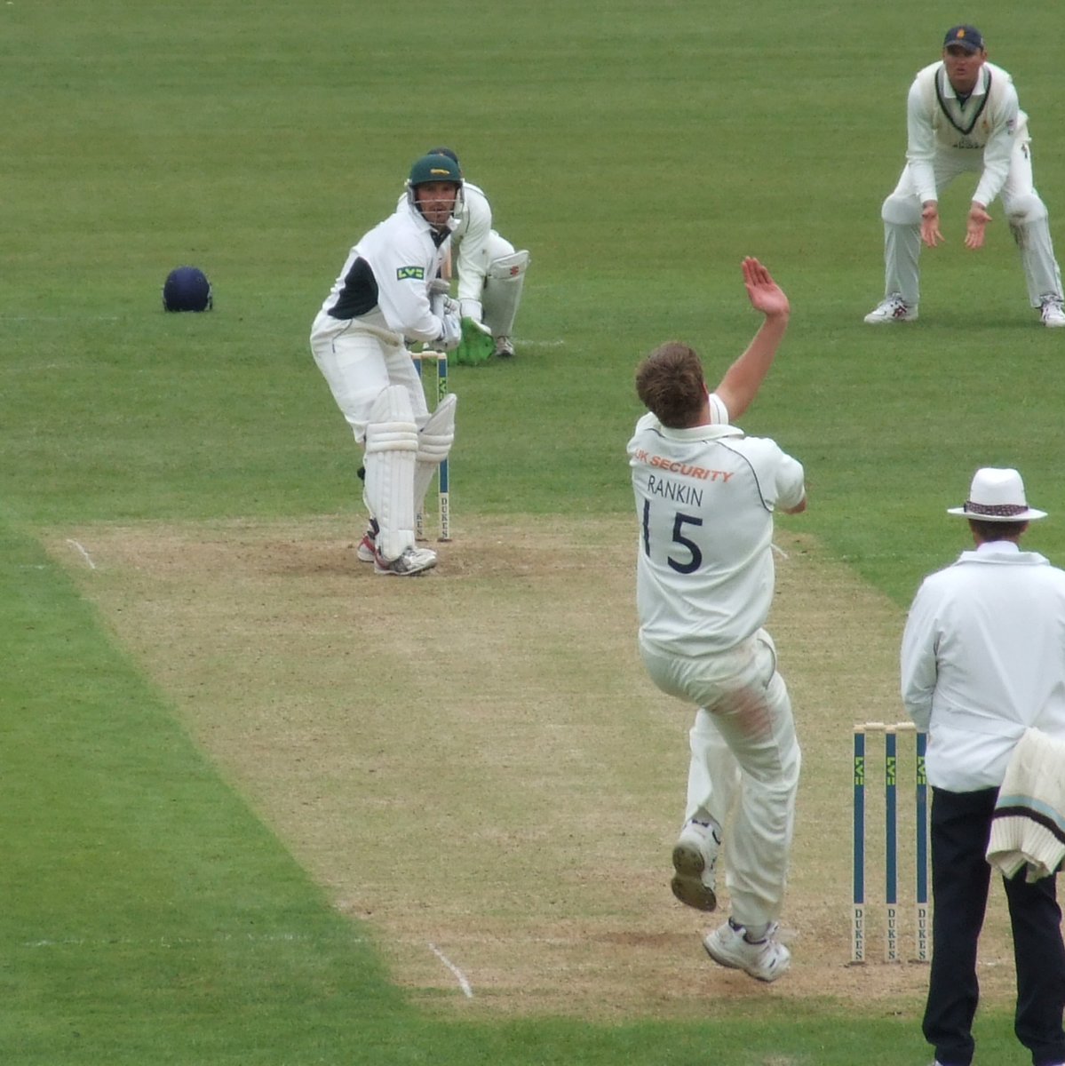 On This Day in 2007 - @boydrankin made his debut for @DerbyshireCCC v Leicestershire at Derby. The Leicestershire side included Tom New, @jsads08 @ngewalker7 & Charl Langeveldt, all of whom had played for or would play for Derbyshire...